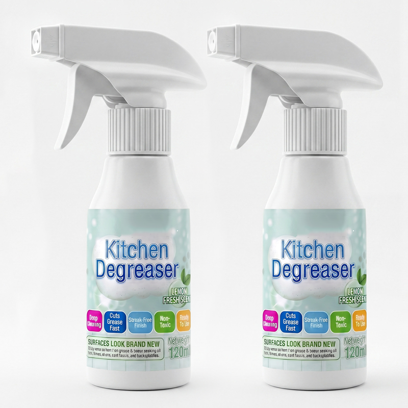 Spray dégraissant puissant pour la cuisine