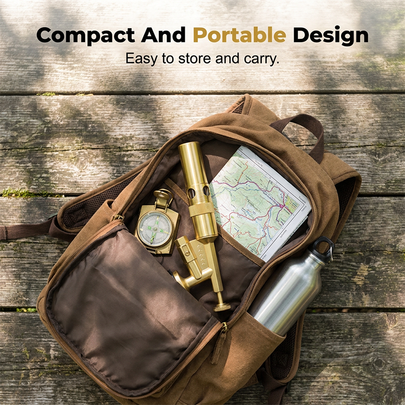 Lampe torche à butane portable multifonction réversible
