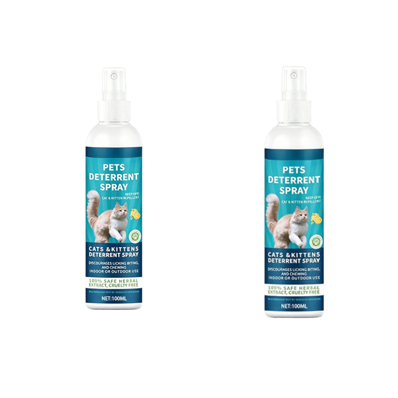 Spray répulsif à base de plantes pour chats et chatons