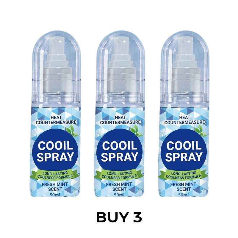 Spray rafraîchissant longue durée