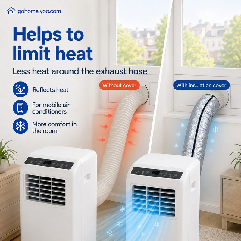 🔥Gaine isolante pour tuyau de climatisation : un indispensable pour la maison en été