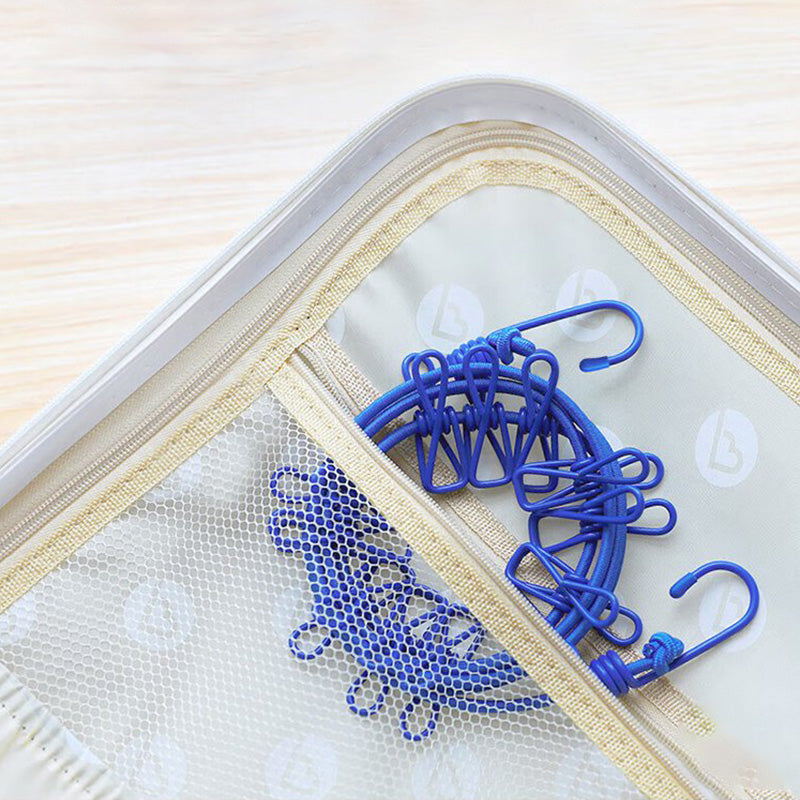 Corde à linge de voyage portable et facile à manipuler