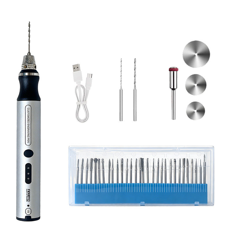 ⏳Offre spéciale à durée limitée⏰Mini stylo graveur électrique sans fil – Outil de gravure de précision portable