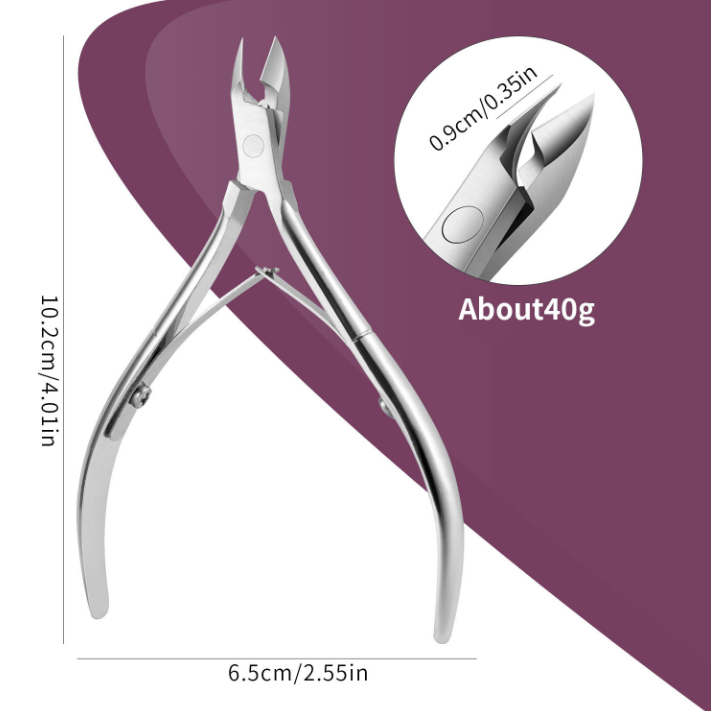 Coupe-ongles diagonaux spécialisés pour paronychie