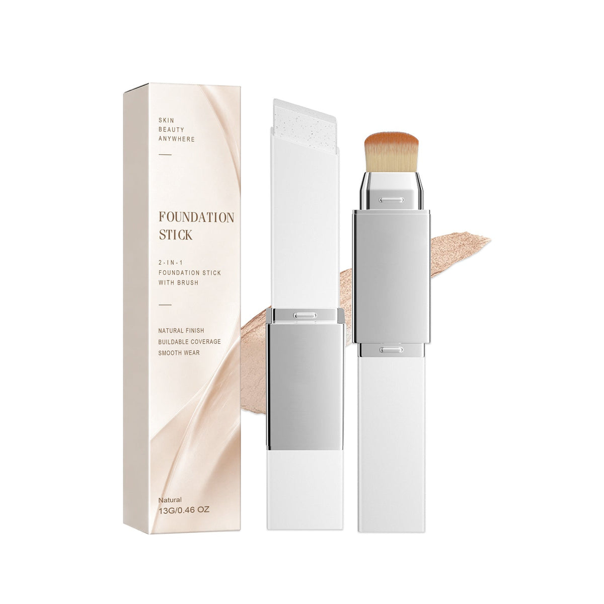 2-en-1 Stick de Fond de Teint Haute Couvrance