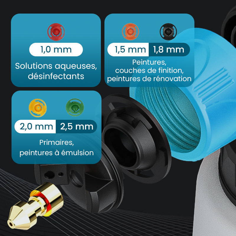 🔥50% de réduction🔥Pistolet à Peinture Électrique Sans Fil