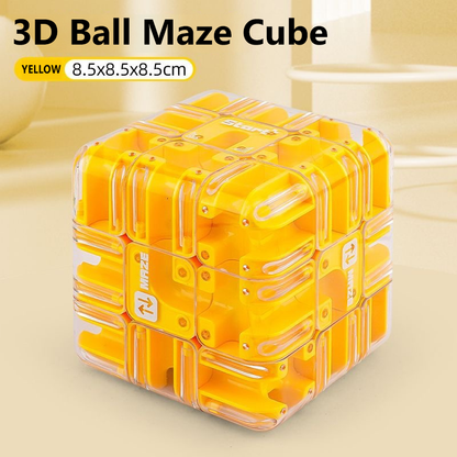 🧩 50 % DE RÉDUCTION MAINTENANT ! ✨ Grand cube labyrinthe 3D - 120 parcours stimulants avec rotation fluide pour le développement cognitif et le plaisir 🧠🔛