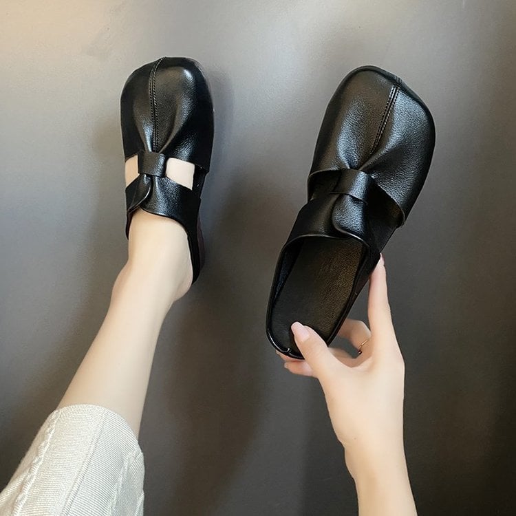 🎊Achetez 2 économisez 10%&Livraison gratuite👣Mules plates à découpes