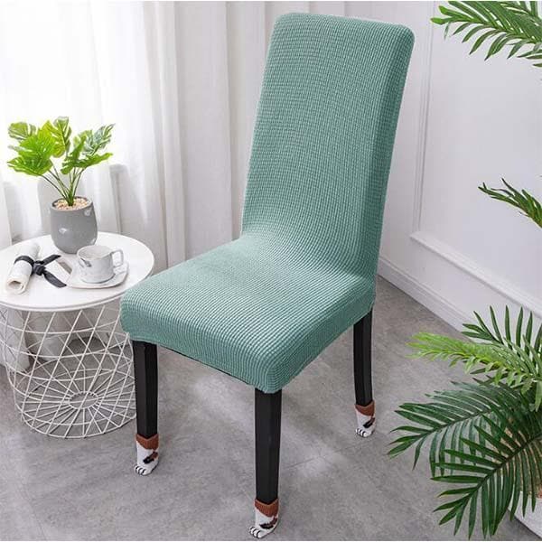 🔥‑50% Réduction ! Housse de chaise extensible 🪑 Ajustement parfait, anti-tache, protège et rénove vos chaises facilement ✨