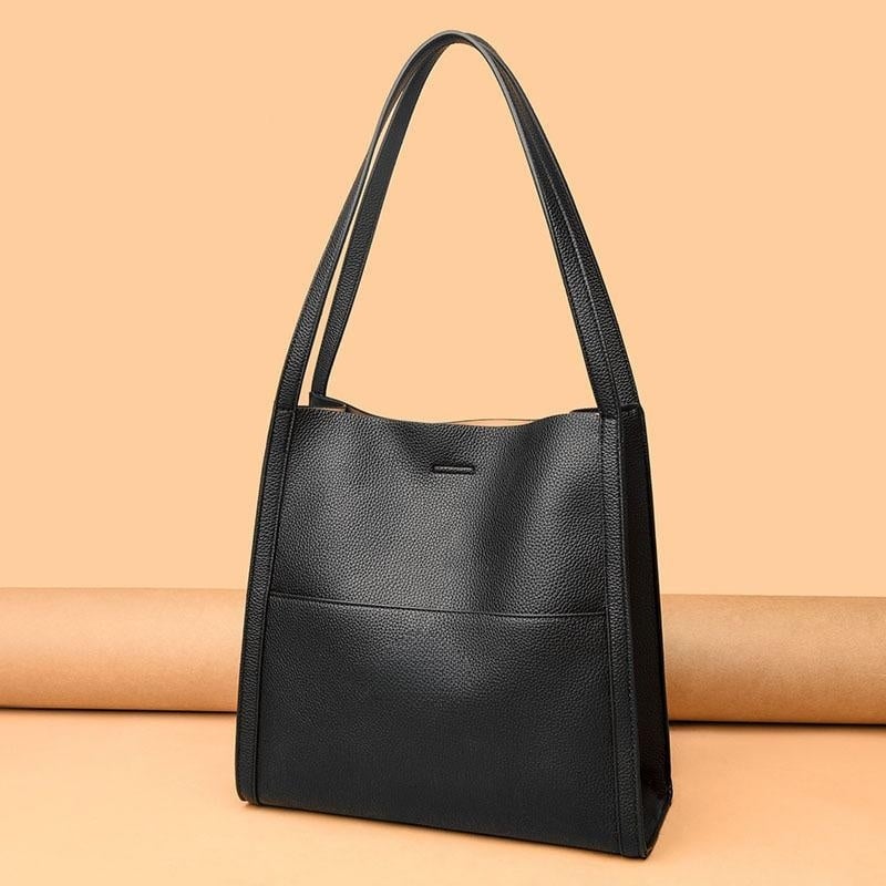 ⏰Promotion de dernier jour 49% DE RÉDUCTION⏰Sac à bandoulière en cuir véritable de couleur unie