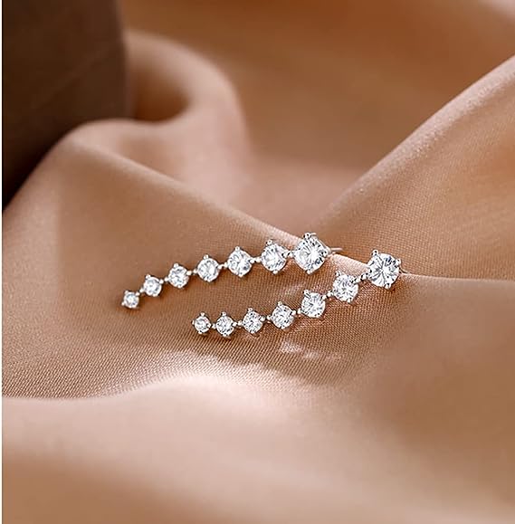 🎁Vente chaude du Nouvel An 2024🎁🔥Boucles d'oreilles diamant sept étoiles