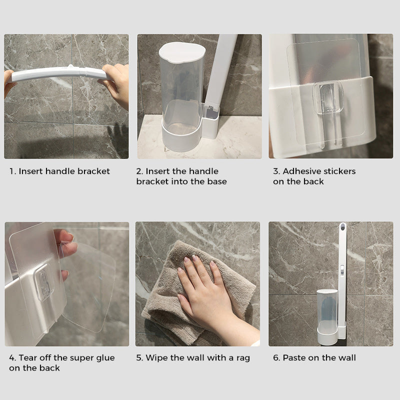 ⚡ Système de nettoyage jetable pour toilettes – Nettoyage hygiénique en un clic, ne laisse aucun résidu, facile à utiliser et jetable 🧼