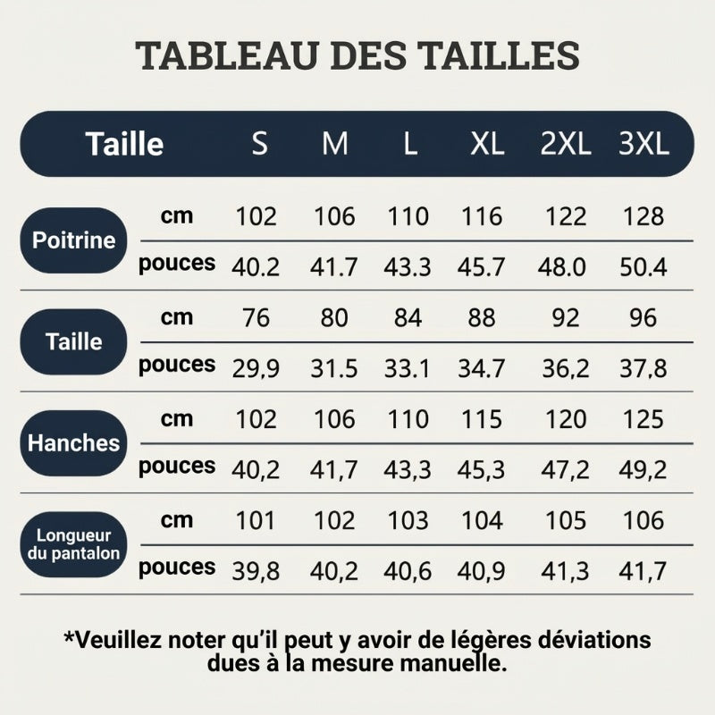 Ensemble composé d'un haut asymétrique charmant et d'un pantalon à jambes larges