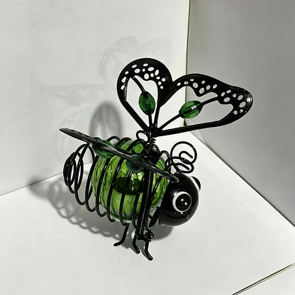🐝 Suspension solaire en forme d'abeille pour l'extérieur – Le cadeau idéal pour les amateurs de plantes, les mamans ou tout simplement ceux qui aiment sourire ❤️