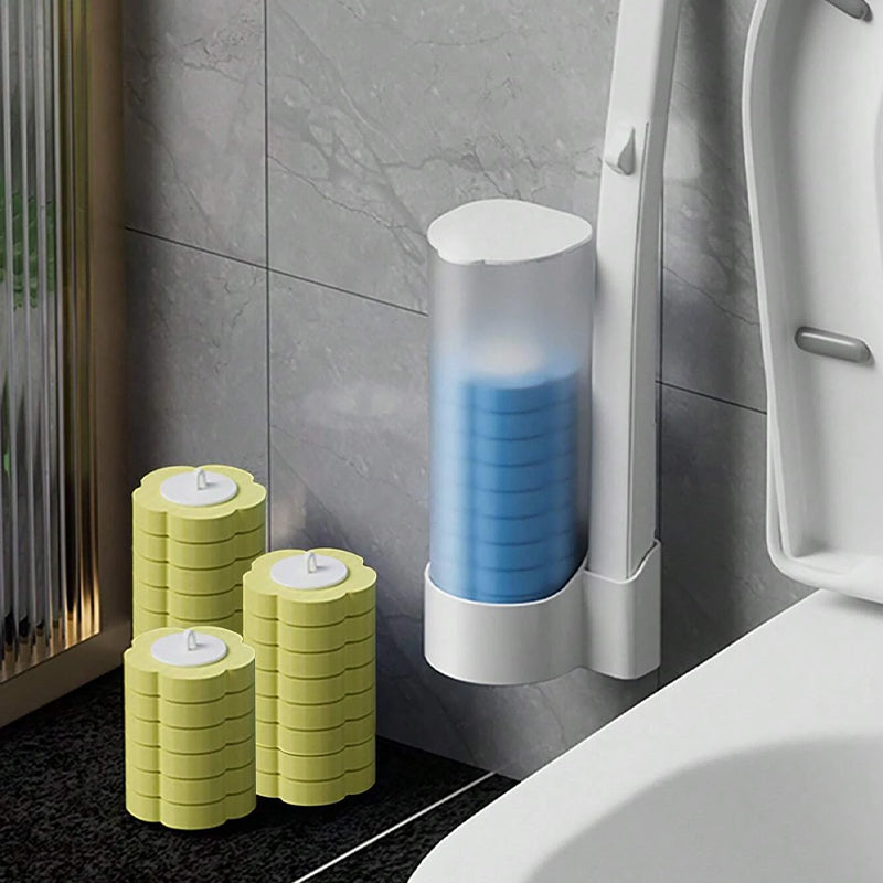 ⚡ Système de nettoyage jetable pour toilettes – Nettoyage hygiénique en un clic, ne laisse aucun résidu, facile à utiliser et jetable 🧼