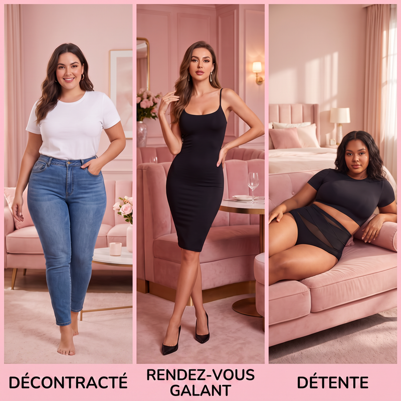 💗Achetez 1, obtenez 1 gratuit💗Sous-vêtements taille haute pour femmes avec contrôle du ventre