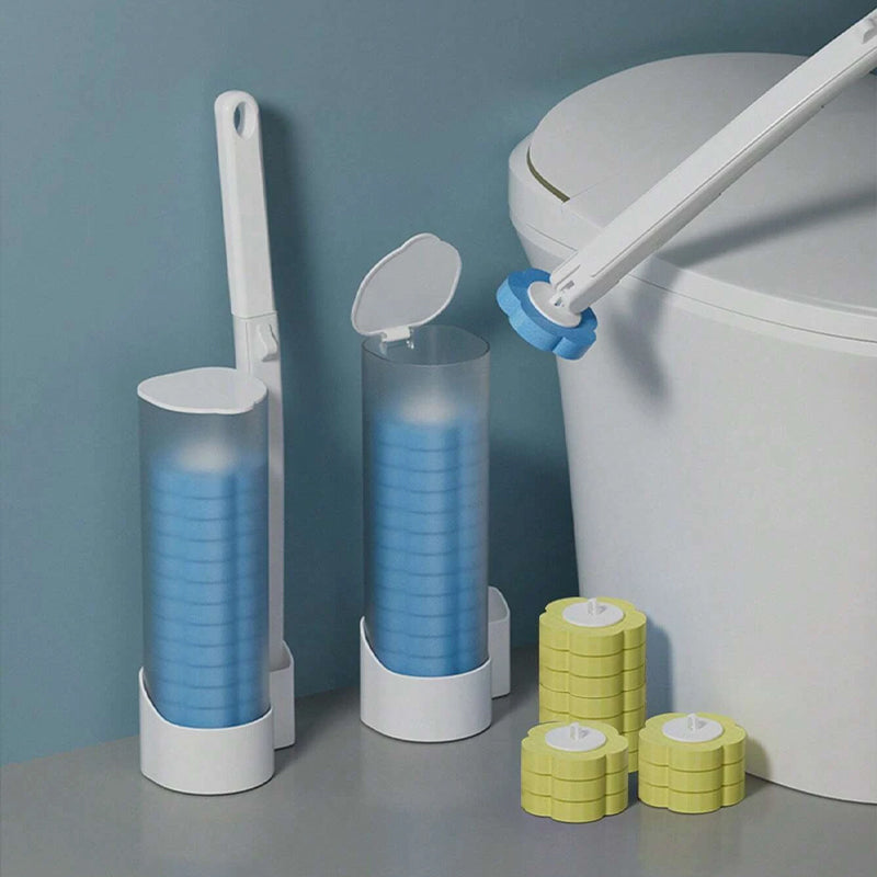 ⚡ Système de nettoyage jetable pour toilettes – Nettoyage hygiénique en un clic, ne laisse aucun résidu, facile à utiliser et jetable 🧼