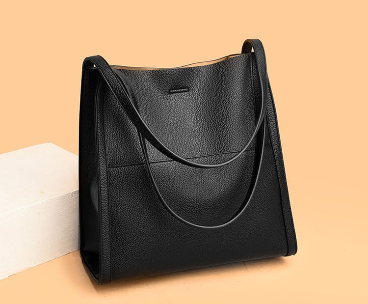 ⏰Promotion de dernier jour 49% DE RÉDUCTION⏰Sac à bandoulière en cuir véritable de couleur unie