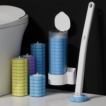 ⚡ Système de nettoyage jetable pour toilettes – Nettoyage hygiénique en un clic, ne laisse aucun résidu, facile à utiliser et jetable 🧼