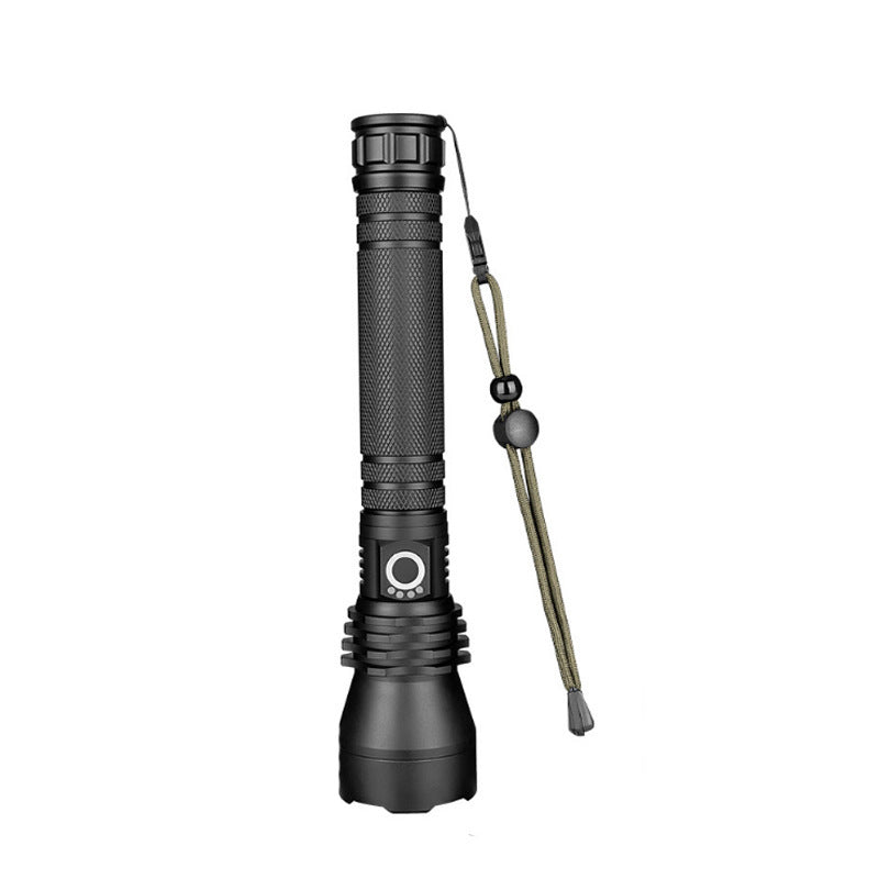 Lampe torche tactique rechargeable à LED et laser 9000 lumens