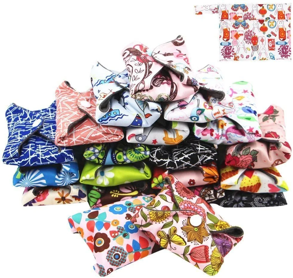 🎉 Serviettes Réutilisables Utilisables Pendant Au Moins 4 Ans (Couleur Aléatoire)