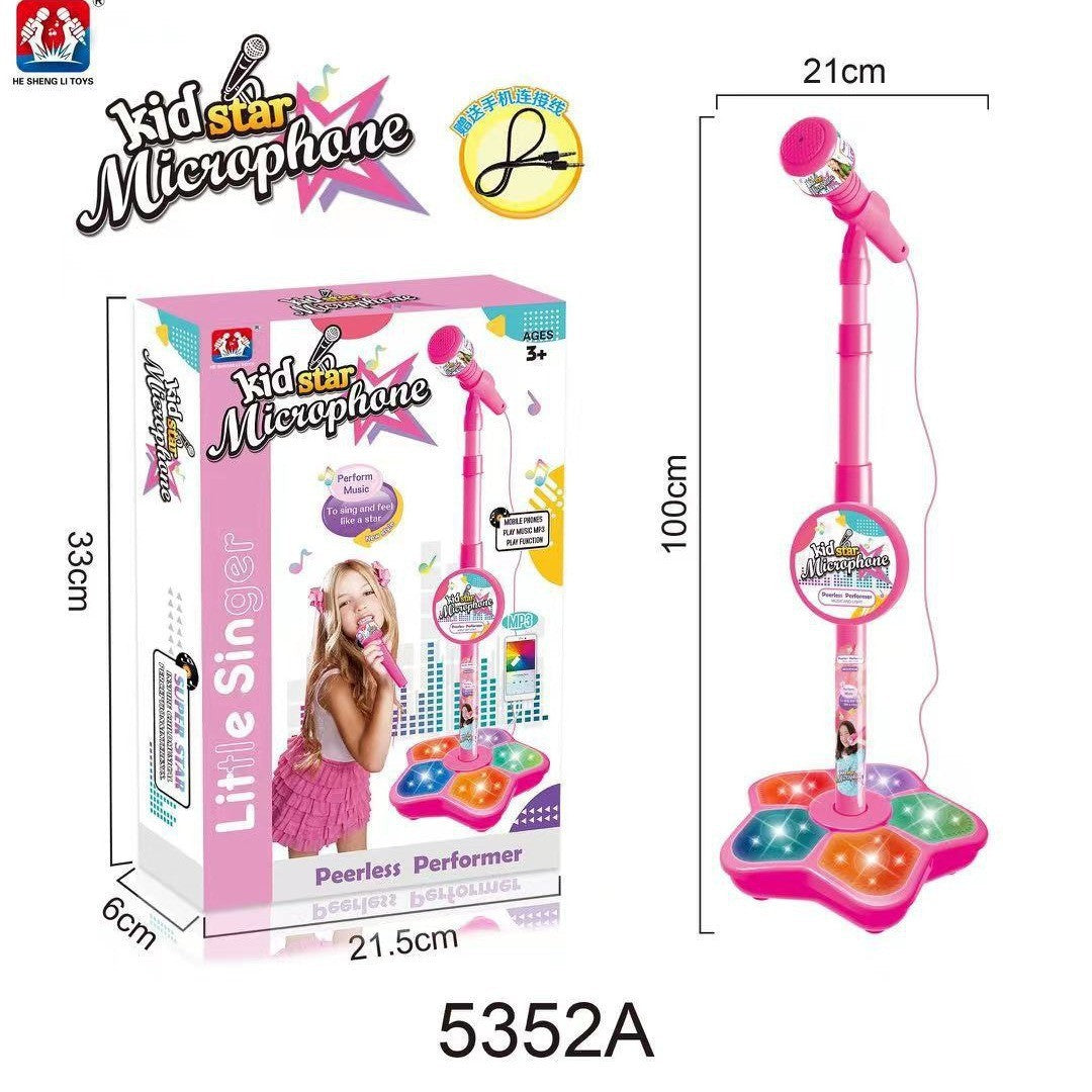 🎄✨ Soldes de Noël – Microphone jouet pour enfants 🎁