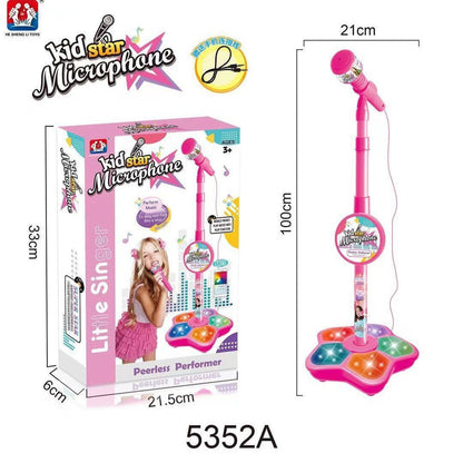 🎄✨ Soldes de Noël – Microphone jouet pour enfants 🎁