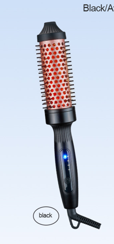 🎄Soldes de Noël - Jusqu'à 50 % de réduction💇‍♀️Refuse collapse Peigne coiffant moelleux Brosse thermique à ions négatifs