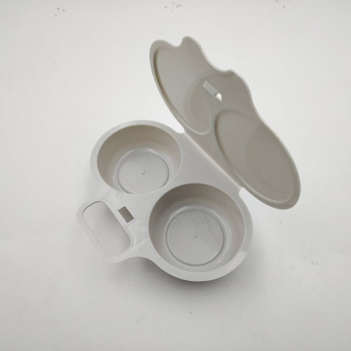 ⏳🔥57 % DE RÉDUCTION POUR UNE DURÉE LIMITÉE ! ⏰Cuiseur à œufs pour micro-ondes à double compartiment – Cuisson rapide sans huile, en PP de qualité alimentaire et polyvalent. Idéal pour les matins pressés : un petit-déjeuner sain en quelques minutes ! ⚡🍳
