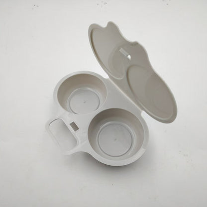 ⏳🔥57 % DE RÉDUCTION POUR UNE DURÉE LIMITÉE ! ⏰Cuiseur à œufs pour micro-ondes à double compartiment – Cuisson rapide sans huile, en PP de qualité alimentaire et polyvalent. Idéal pour les matins pressés : un petit-déjeuner sain en quelques minutes ! ⚡🍳