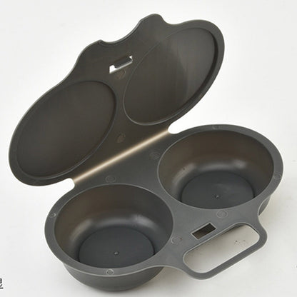 ⏳🔥57 % DE RÉDUCTION POUR UNE DURÉE LIMITÉE ! ⏰Cuiseur à œufs pour micro-ondes à double compartiment – Cuisson rapide sans huile, en PP de qualité alimentaire et polyvalent. Idéal pour les matins pressés : un petit-déjeuner sain en quelques minutes ! ⚡🍳