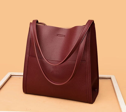 ⏰Promotion de dernier jour 49% DE RÉDUCTION⏰Sac à bandoulière en cuir véritable de couleur unie