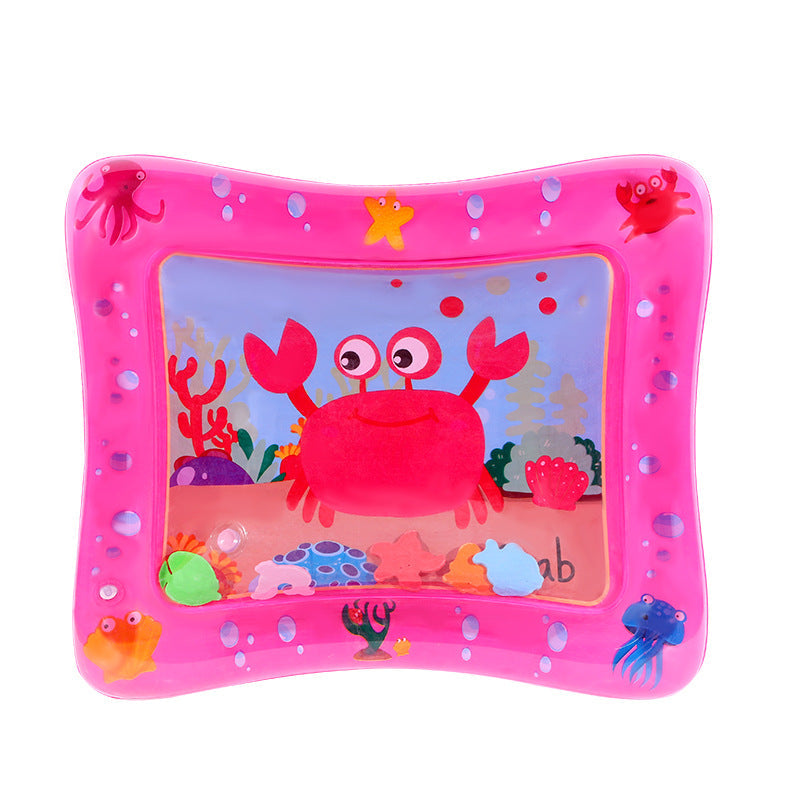 😻Tapis aquatique pour animaux de compagnie – jouet interactif avec des poissons flottants + tapis rafraîchissant pour l'été