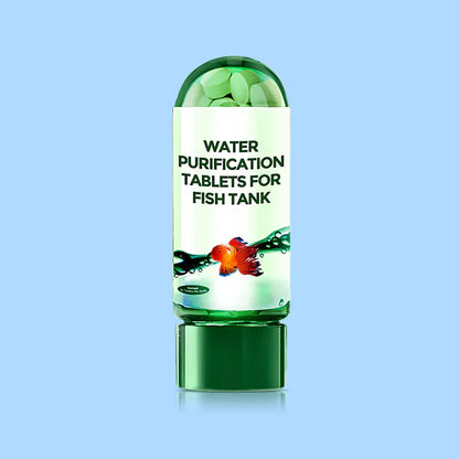 ♻️Comprimé puissant de purification de l'eau d'aquarium💧