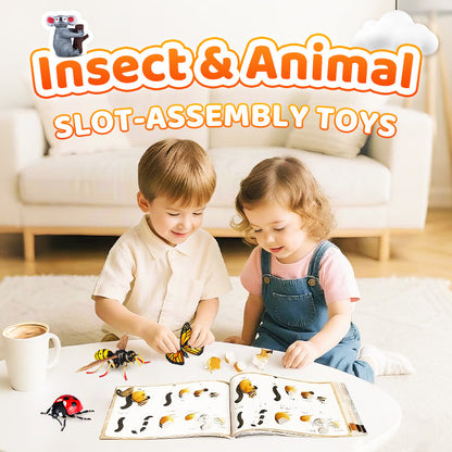 🐞Jouets à assembler pour enfants sur le thème des insectes et des animaux