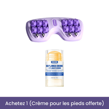 🏆Apaisement Immédiat ! Rouleau de Massage Portable à Deux Têtes pour les Pieds🦶🌿