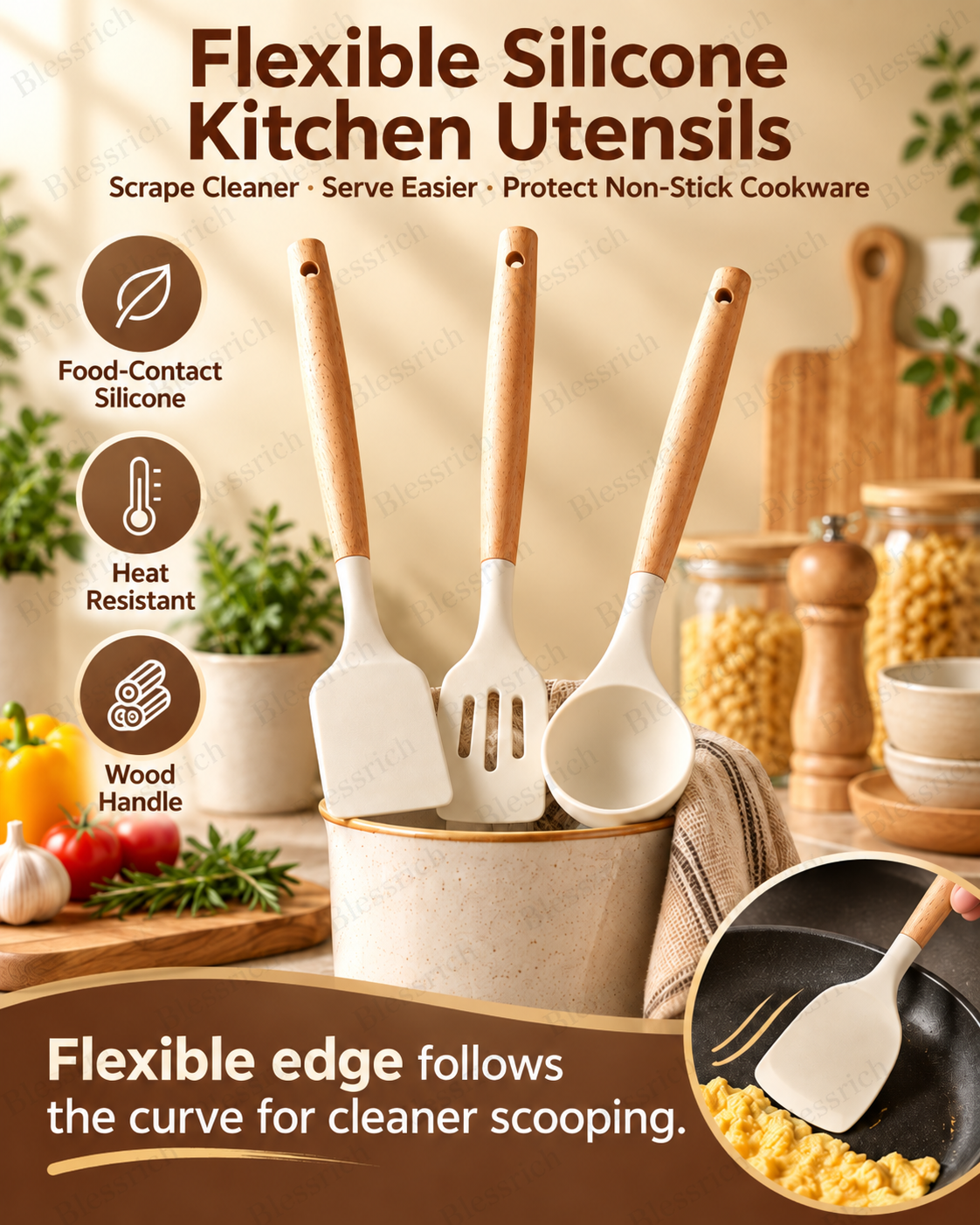 Ustensiles de cuisine en silicone – Choisissez vos indispensables du quotidien
