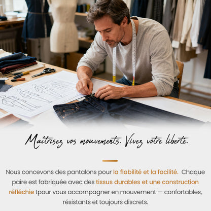 PLUS DE 50 000 UNITÉS VENDUES !🔥MultiPants – Pantalon cargo durable à poches multiples et très extensible