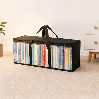 📦Grand sac de rangement en plastique transparent, solide et épais, idéal pour les vêtements, les déménagements et le stockage