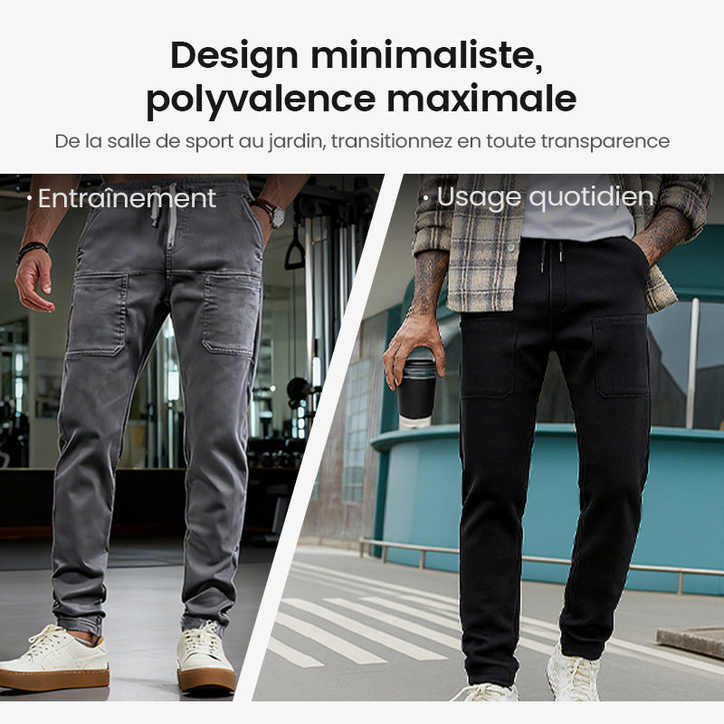 PLUS DE 50 000 UNITÉS VENDUES !🔥MultiPants – Pantalon cargo durable à poches multiples et très extensible