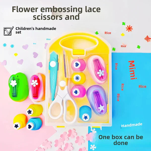 Kit Créatif de Perforatrices DIY pour Enfants