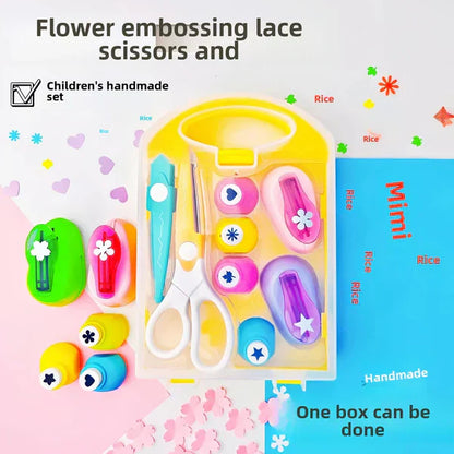 Kit Créatif de Perforatrices DIY pour Enfants