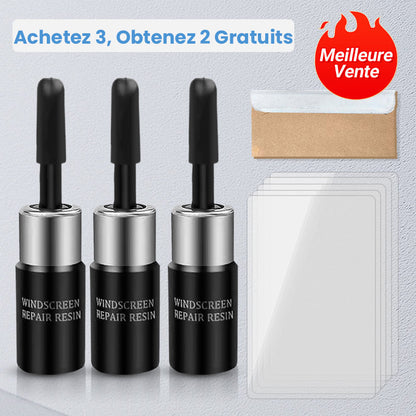 🔥 ACHETEZ 1, OBTENEZ 1 GRATUIT ! 🔧 Kit de Réparation de Verre Fissuré – Résultat Invisible en 20 Min, Facile à Utiliser 💎