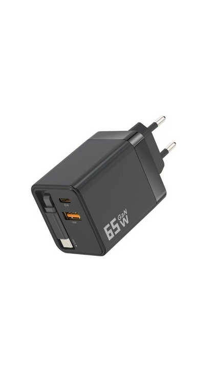 🔥 Offre spéciale 2026 – Plus de 36 200 exemplaires vendus !⚡ Chargeur 65 W avec câble Type-C rétractable 📲