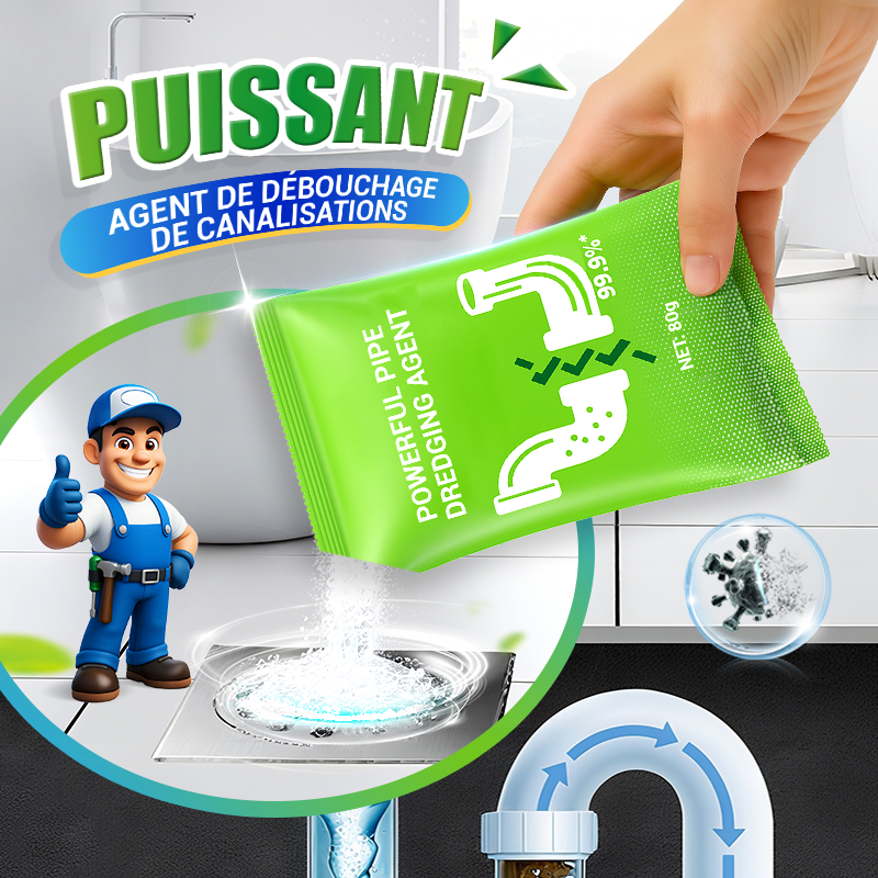 📢✨Achetez-en 1 et obtenez-en 1 gratuitement🌿Poudre puissante pour le curage des tuyaux