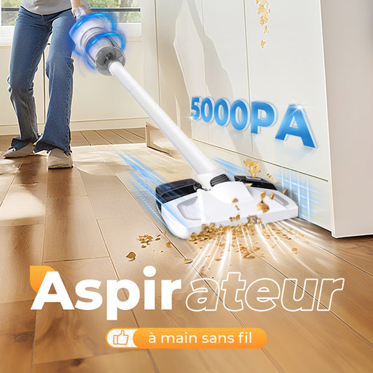 💥SOLDES 2025 -50%💥 Aspirateur balai sans fil portable + Livraison gratuite ✈️