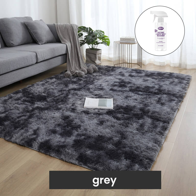 🔥 Tapis de sol en peluche à couleurs dégradées