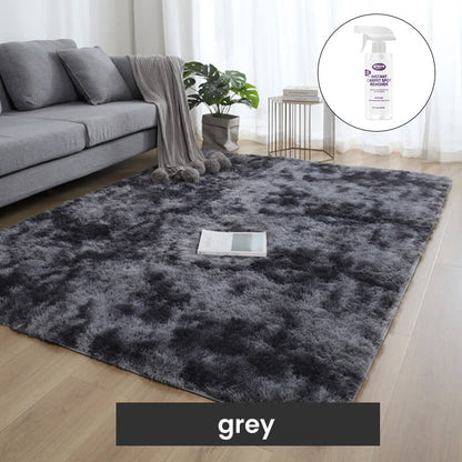 🔥 Tapis de sol en peluche à couleurs dégradées