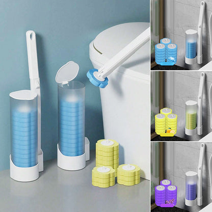 ⚡ Système de nettoyage jetable pour toilettes – Nettoyage hygiénique en un clic, ne laisse aucun résidu, facile à utiliser et jetable 🧼