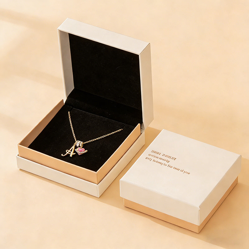 💖 DERNIER JOUR – 57 % DE RÉDUCTION ✨ Colliers à pendentifs 3 rangs avec initiales A-Z 🎀 | Personnalisés et élégants